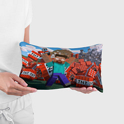 Подушка-антистресс Minecraft Man, цвет: 3D-принт — фото 2