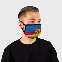 Маска для лица FC Barcelona 2018 Colors, цвет: 3D-принт
