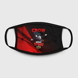 Маска для лица BRAWL STARS CROW, цвет: 3D-принт — фото 2