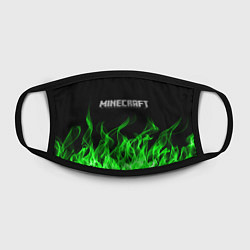 Маска для лица MINECRAFT FIRE, цвет: 3D-принт — фото 2
