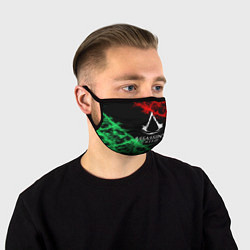 Маска для лица Assassin’s Creed: Red & Green, цвет: 3D-принт