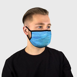 Маска для лица Blue, цвет: 3D-принт
