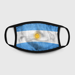 Маска для лица Флаг Аргентины, цвет: 3D-принт — фото 2