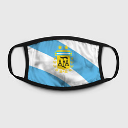 Маска для лица Сборная Аргентины спина, цвет: 3D-принт — фото 2