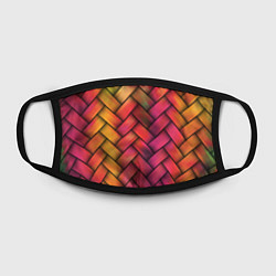 Маска для лица Colorful weave, цвет: 3D-принт — фото 2