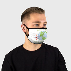 Маска для лица Respect Earth, цвет: 3D-принт