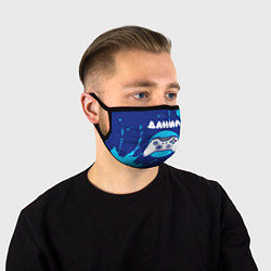 Маска для лица Данил геймер, цвет: 3D-принт
