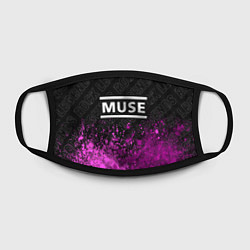 Маска для лица Muse rock legends посередине, цвет: 3D-принт — фото 2