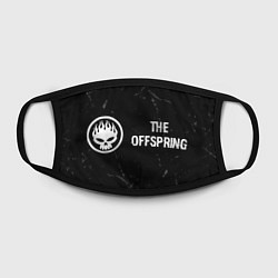 Маска для лица The Offspring glitch на темном фоне по-горизонтали, цвет: 3D-принт — фото 2