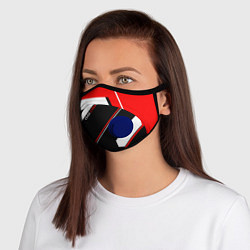 Маска с клапаном CS:GO Cyrex Style, цвет: 3D-синий