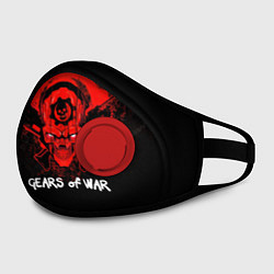 Маска с клапаном Gears of War: Red Skull, цвет: 3D-красный — фото 2