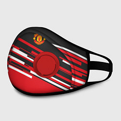 Маска с клапаном Man UTD FC: Sport Line 2018, цвет: 3D-красный — фото 2