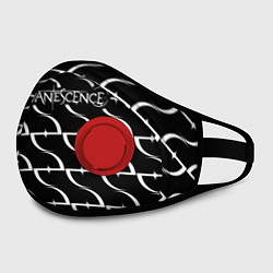 Маска с клапаном Evanescence, цвет: 3D-красный — фото 2