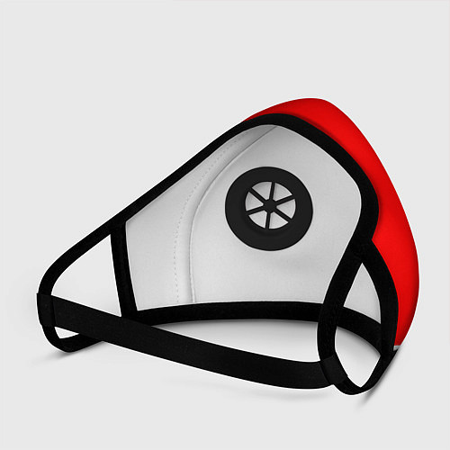 Маска с клапаном Виктор: сделано в СССР / 3D-Черный – фото 3