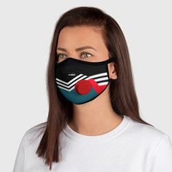 Маска с клапаном Firm 90s: Arrows Style, цвет: 3D-красный