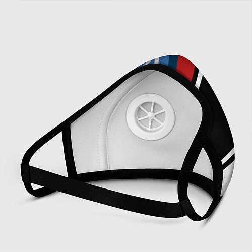 Маска с клапаном BMW GEOMETRY SPORT БМВ M PERFORMANCE / 3D-Белый – фото 3