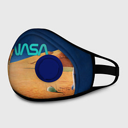 Маска с клапаном NASA on Mars, цвет: 3D-синий — фото 2