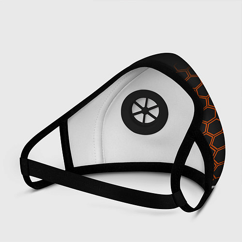 Маска с клапаном Cyberpunk 2077: Samurai / 3D-Черный – фото 3