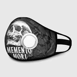 Маска с клапаном Memento Mori, цвет: 3D-белый — фото 2