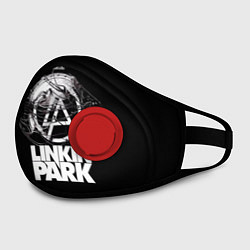Маска с клапаном Linkin Park, цвет: 3D-красный — фото 2