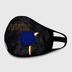 Маска с клапаном Cs:go - Fnatic The Form 2022, цвет: 3D-синий — фото 2