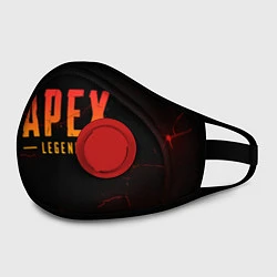 Маска с клапаном Apex Legends: Dark Game, цвет: 3D-красный — фото 2