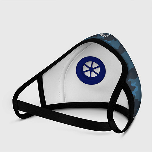 Маска с клапаном Team Liquid - Jersey pro 2019 / 3D-Синий – фото 3