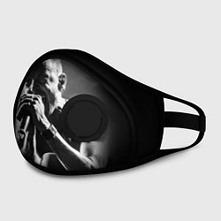 Маска с клапаном Chester Bennington Linkin Park, цвет: 3D-черный — фото 2