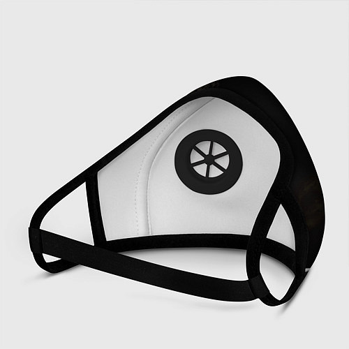 Маска с клапаном GGEZ / 3D-Черный – фото 3