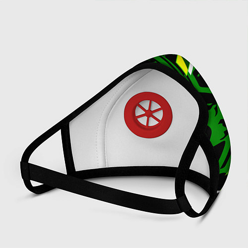 Маска с клапаном Counter-Strike / 3D-Красный – фото 3