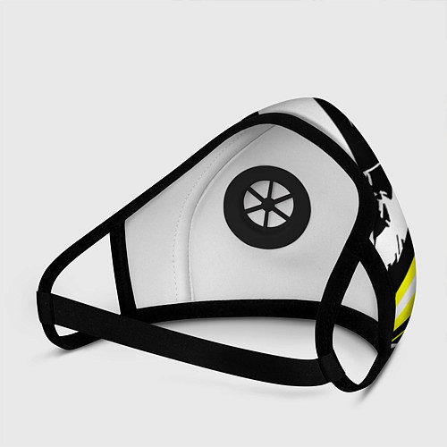 Маска с клапаном Counter-Strike / 3D-Черный – фото 3