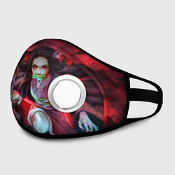 Маска с клапаном KIMETSU NO YAIBA, цвет: 3D-белый — фото 2