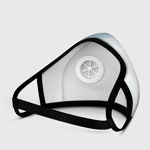 Маска с клапаном Volkswagen / 3D-Белый – фото 3