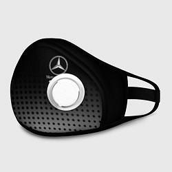 Маска с клапаном Mercedes-Benz, цвет: 3D-белый — фото 2