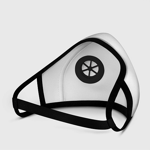 Маска с клапаном COUNTER STRIKE / 3D-Черный – фото 3