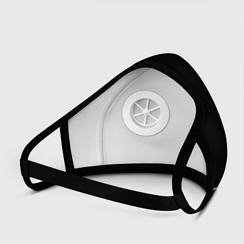 Маска с клапаном COUNTER STRIKE / 3D-Белый – фото 3