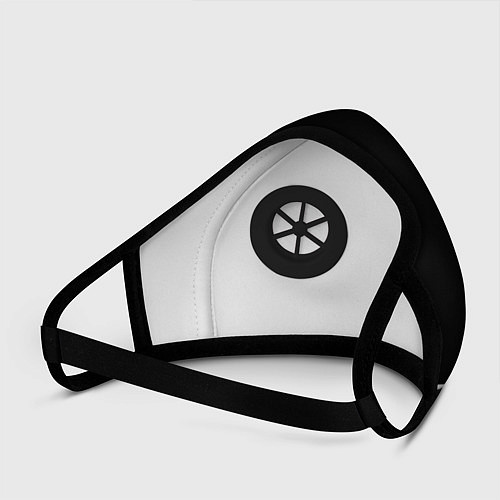 Маска с клапаном NO GAME NO LIFE / 3D-Черный – фото 3