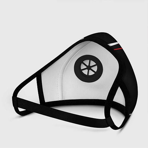 Маска с клапаном CS GO / 3D-Черный – фото 3