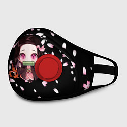 Маска с клапаном NEZUKO НЕЗУКО, цвет: 3D-красный — фото 2