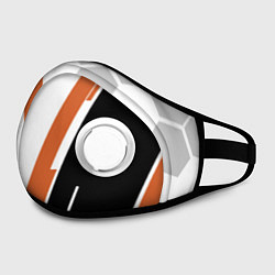 Маска с клапаном CS:GO Asiimov Edition, цвет: 3D-белый — фото 2