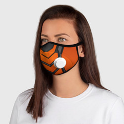 Маска с клапаном НАНО БРОНЯ NANO ARMOR, цвет: 3D-белый