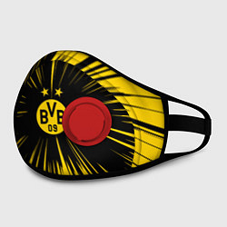 Маска с клапаном Borussia Dortmund Crush Theme, цвет: 3D-красный — фото 2