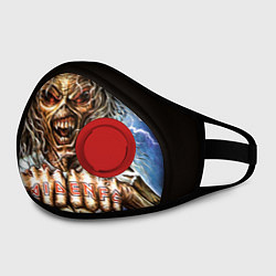 Маска с клапаном Iron Maiden: Maidenfc, цвет: 3D-красный — фото 2