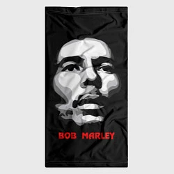 Бандана-труба Bob Marley Face, цвет: 3D-принт — фото 2