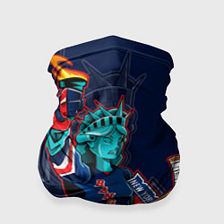 Бандана-труба New York Rangers, цвет: 3D-принт
