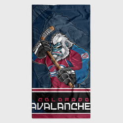 Бандана-труба Colorado Avalanche, цвет: 3D-принт — фото 2