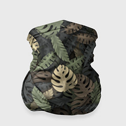 Бандана-труба Тропический камуфляж, цвет: 3D-принт