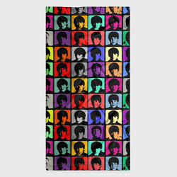 Бандана-труба The Beatles: pop-art, цвет: 3D-принт — фото 2