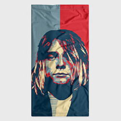 Бандана-труба Kurt Cobain, цвет: 3D-принт — фото 2