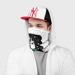 Бандана-труба Единорог астронавт, цвет: 3D-принт — фото 2